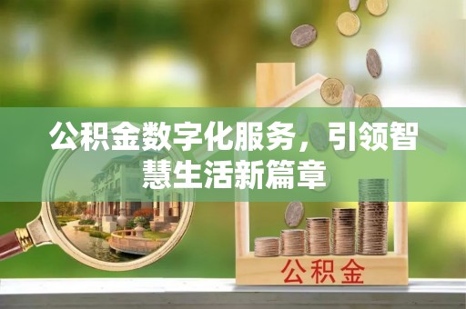 社头公积金数字化服务，引领智慧生活新篇章
