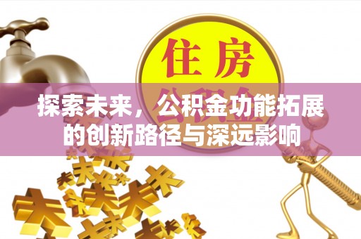 社头探索未来，公积金功能拓展的创新路径与深远影响