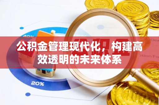 社头公积金管理现代化，构建高效透明的未来体系