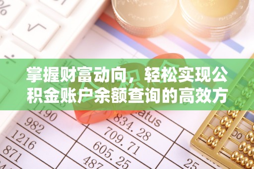 社头掌握财富动向，轻松实现公积金账户余额查询的高效方式