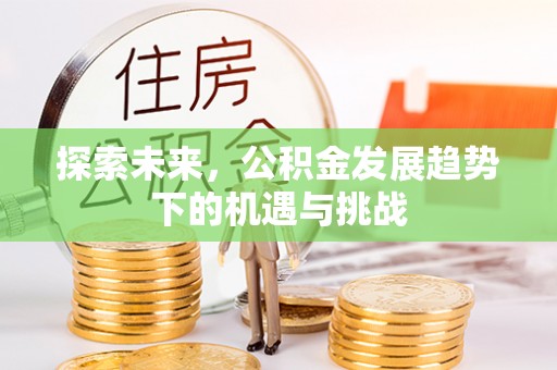 社头探索未来，公积金发展趋势下的机遇与挑战