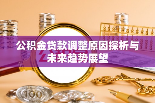 社头公积金贷款调整原因探析与未来趋势展望